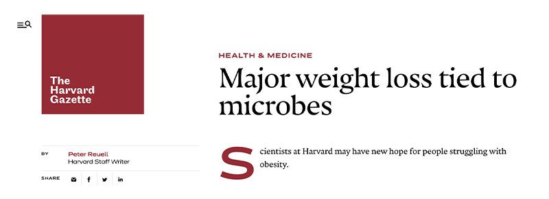 Major weight loss tied.